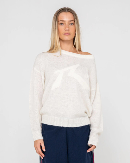 MILES OPEN KNIT CREW
