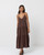 CLASSIC TIERED MIDI DRESS