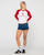 DEVIL RAGLAN L/S SLEEVE FITTED TEE