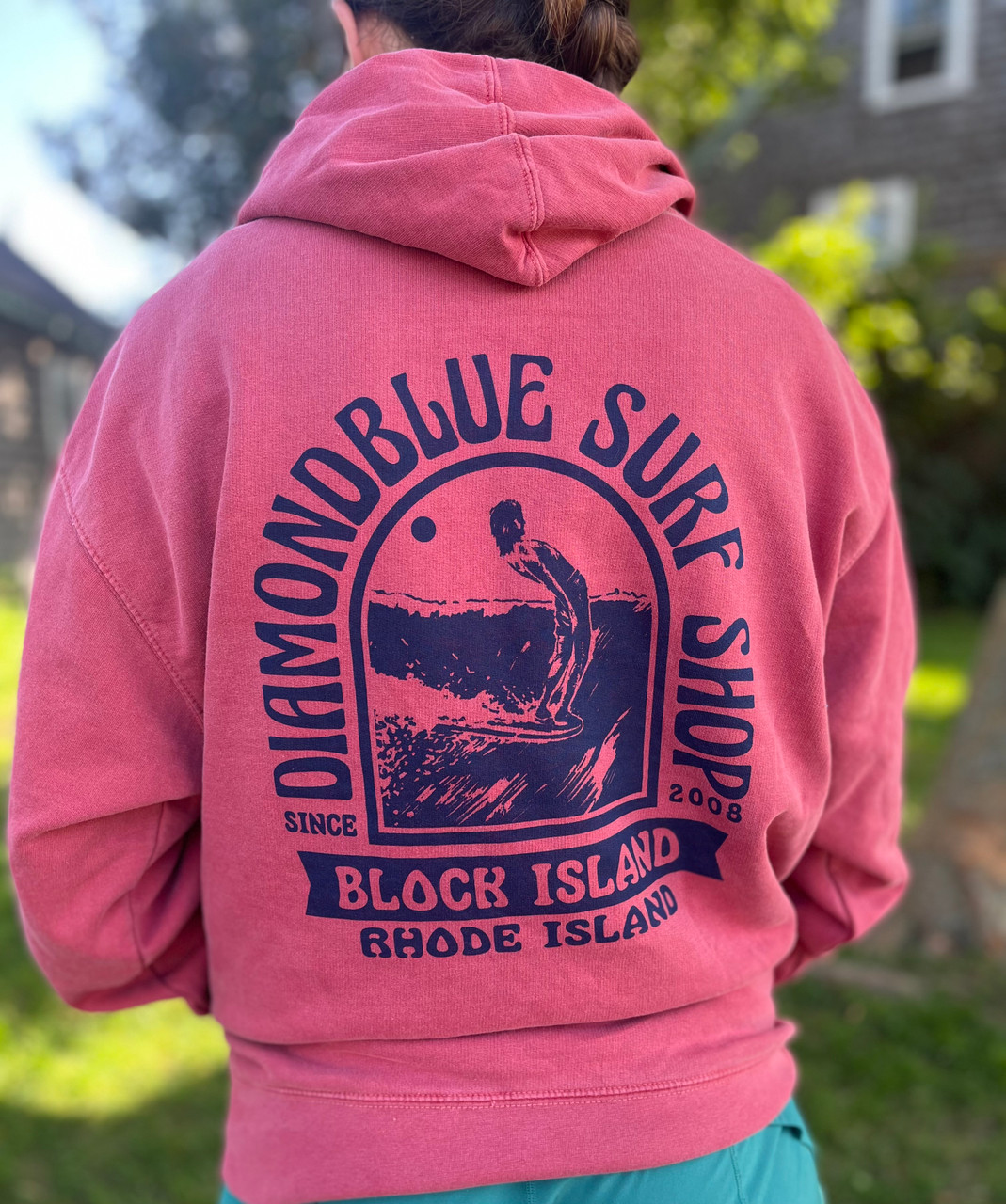 DB Arch Surfer hoodie red