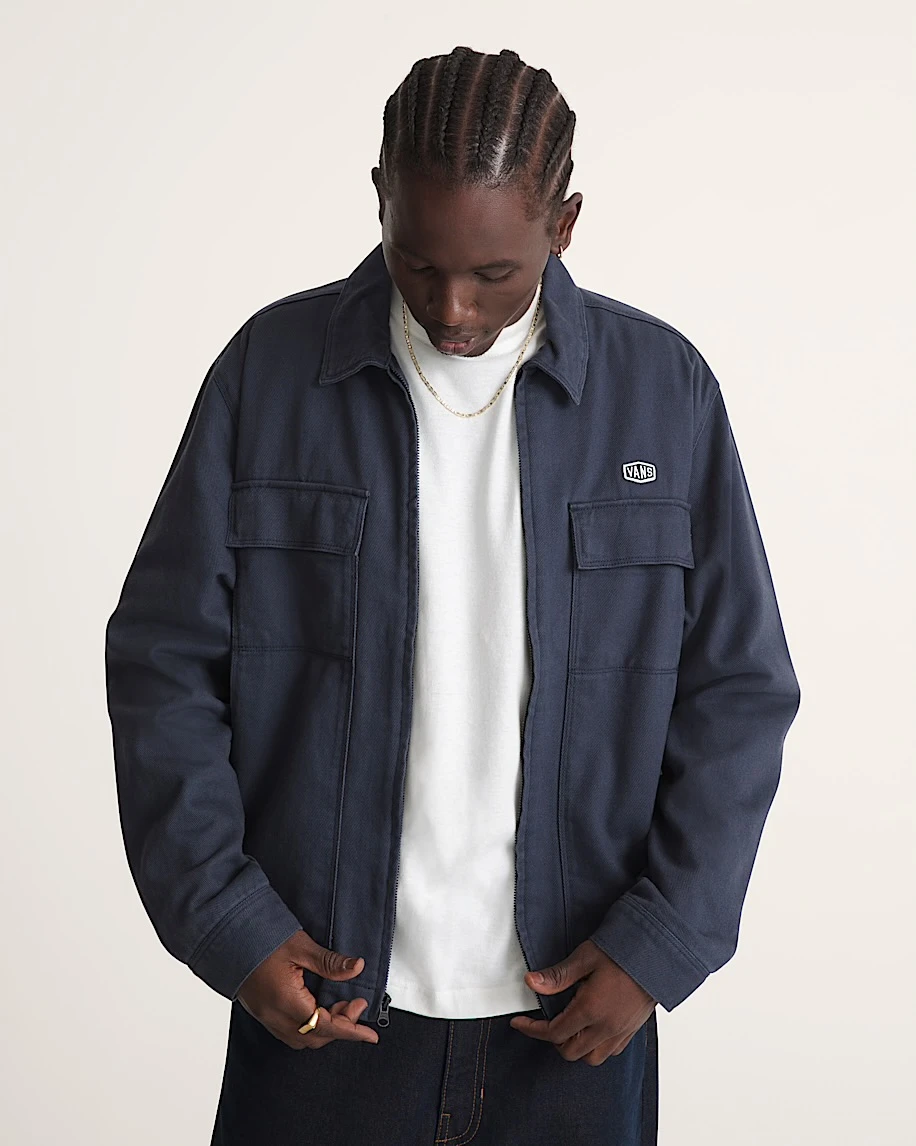 mcavoy zip station jacket parisian night - DIAMONDBLUE SURF SHOP