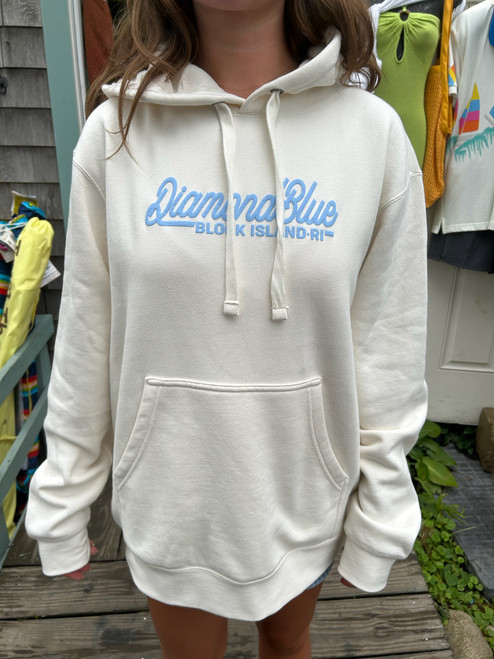 DB puffy heavy hoodie- ivory