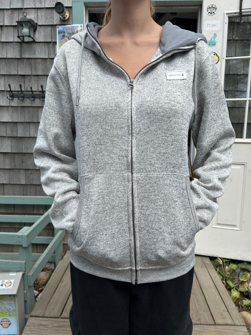 DB Cole Heather Grey Zip Up Sweatshirt