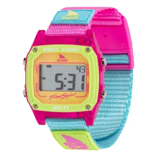 Shark watch - blue/green/magenta Shark watch - blue/green/magenta