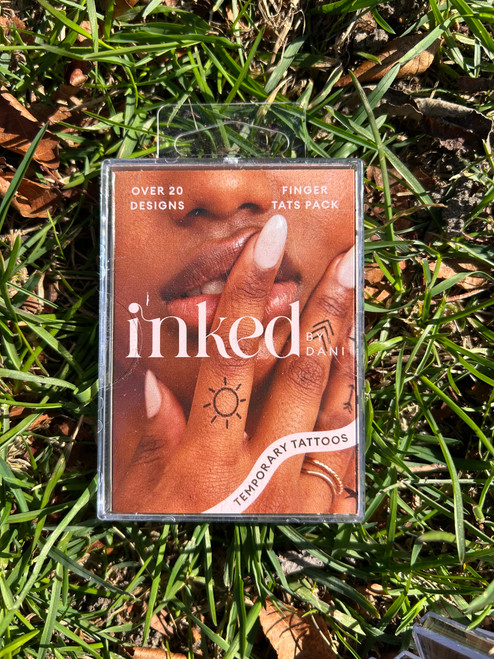 Finger Tat Temporary Tattoo Pack