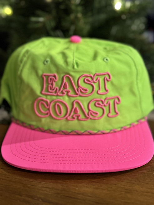 DB EAST COAST HAT- NEON GREEN