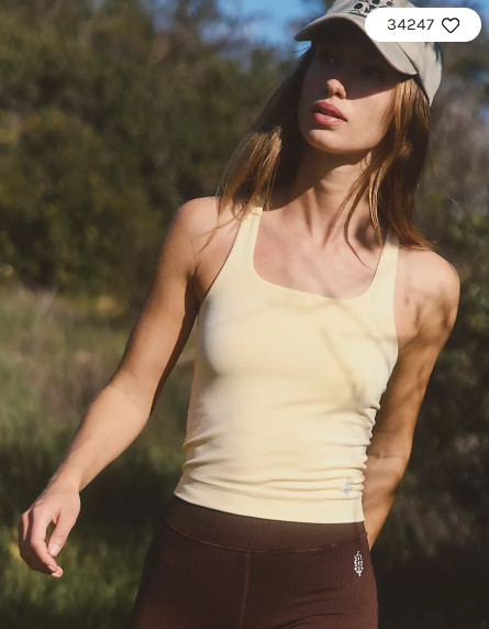 GO TO SMOOTH CAMI-SUNLIT YELLOW