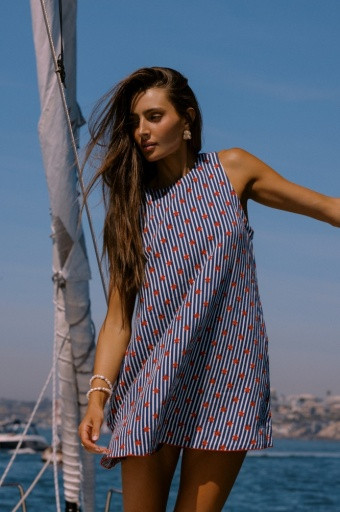 caprina mini dress
