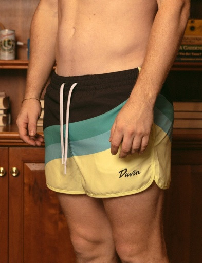 WAVY TANNING SWIM - LIME