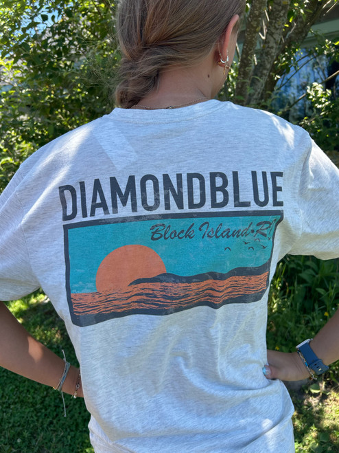 DB Postcard Tee-oatmeal