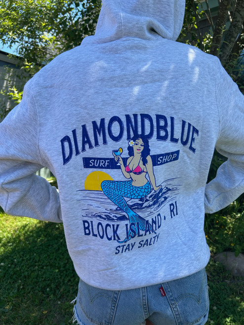 DB Mermaid Hoodie-grey