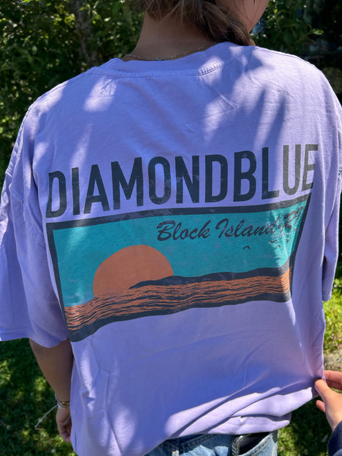 DB Postcard Tee-lavender