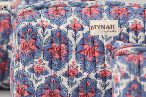 Nantucket floral travel/organizer bag
