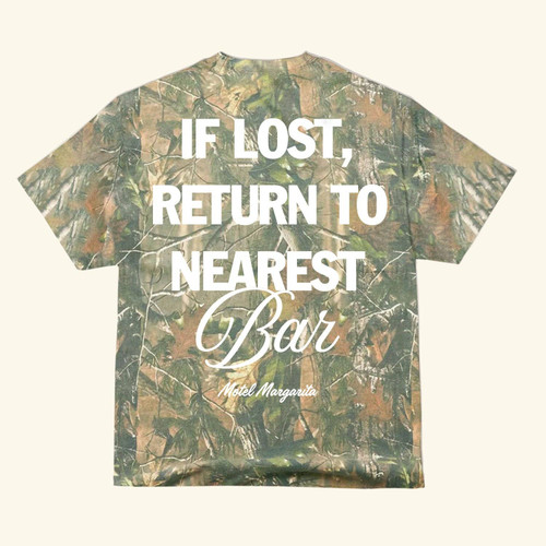 Motel Margarita - If Lost Tee - Camo