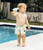 PASTEL PALMY SWIM SHORT - BOYS
