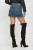 Zipper Pocket Mini Skirt