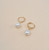 Alina Pearl Hoops