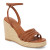 Sunnie Wedge-cognac