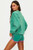 devyn oversized sweatshirt rally green