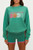 devyn oversized sweatshirt rally green