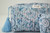 Dusty blue vines travel/organizer bag