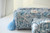 Dusty blue vines travel/organizer bag