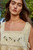 Floral Embroidery Square Neck Top