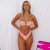 Y Cheeky Bikini Bottom - Sherbet Skies