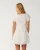 BOSSA NOVA EMBROIDERED SHORT SLEEVE DRESS