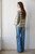Striped Collared V-Neck Sweater