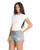 GET LOW DENIM SHORT