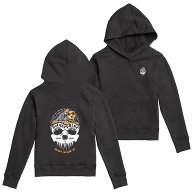 db youth skull hoodie black - DIAMONDBLUE SURF SHOP