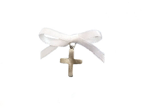 925 Sterling Silver Unisex 16 Small Thick Plain Cross