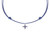 Necklace Cross Blue