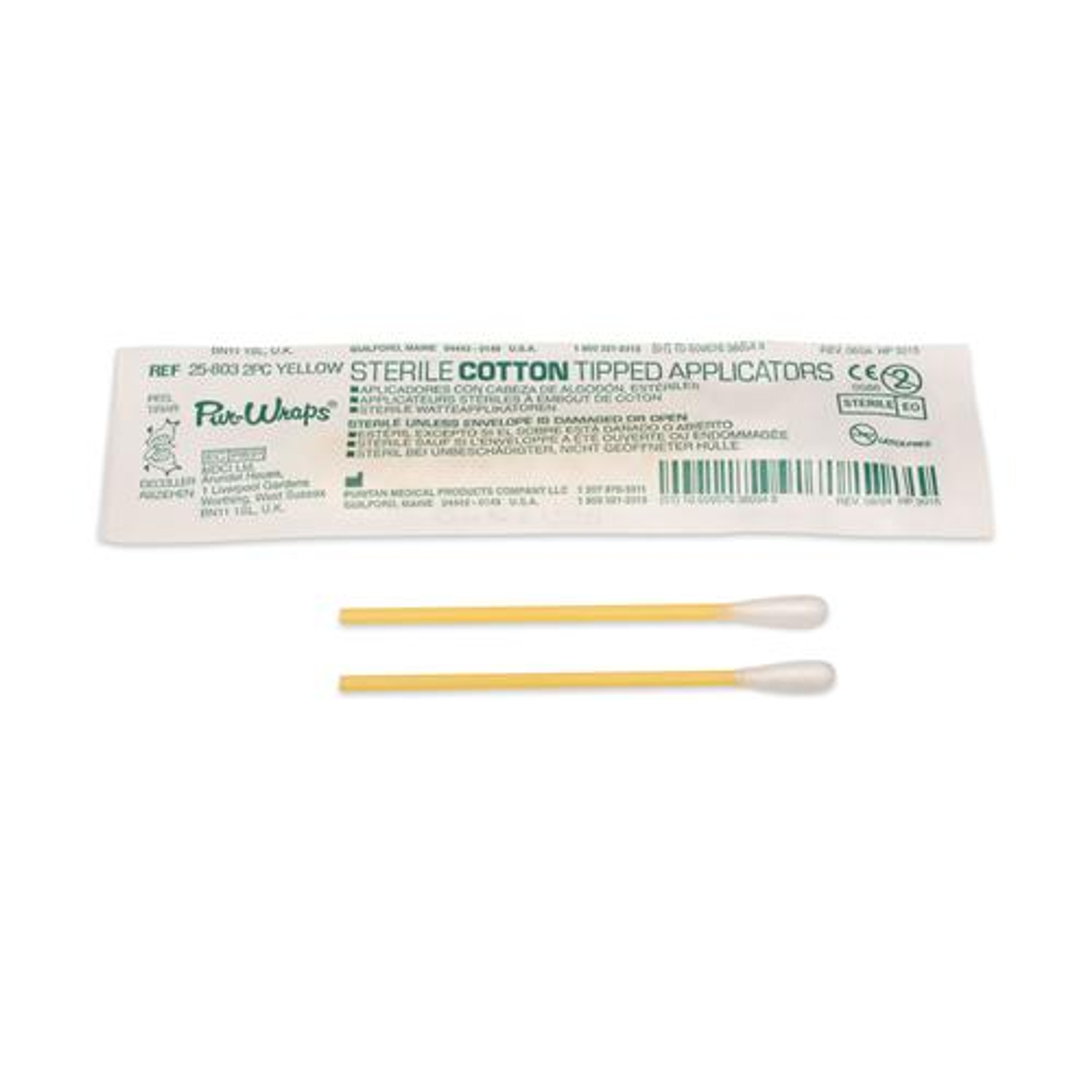6 Cotton Swab Sterile 10/100/2
