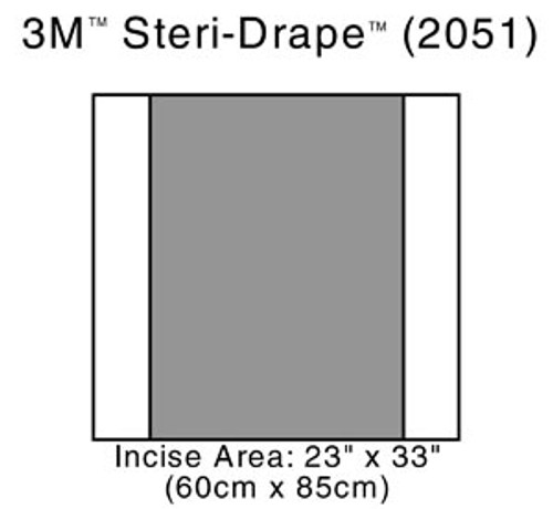 3m steri drape 2 incise drapes 10114170