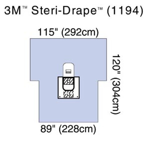 3m steri drape arthroscopy drapes 10025331