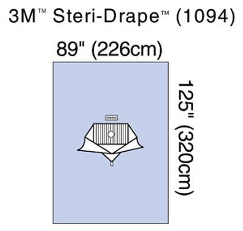 3m steri drape arthroscopy drapes 10025327