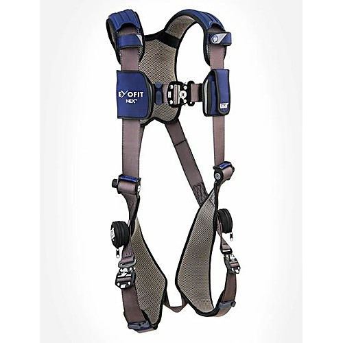 exofit nex vest-style harness back d-ring quick connect lg. (c08-0126-661)