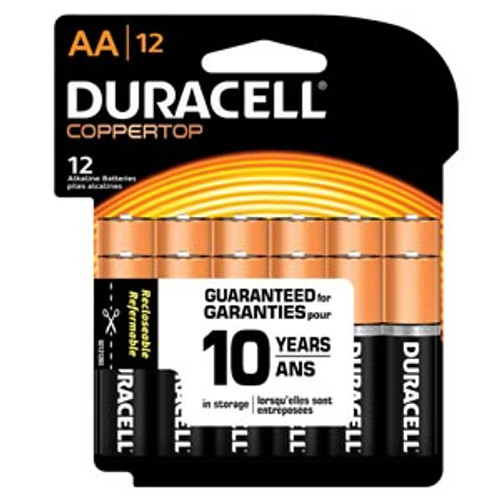 duracell coppertop alkaline retail battery with duralock power preserve technology 10217191