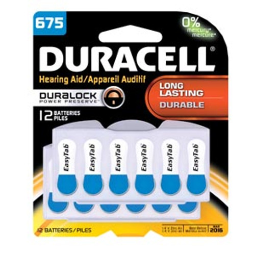 duracell hearing aid battery 10217136