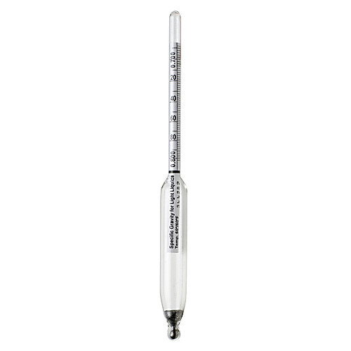 durac 0.800/0.910 specific gravity hydrometer for liquids li