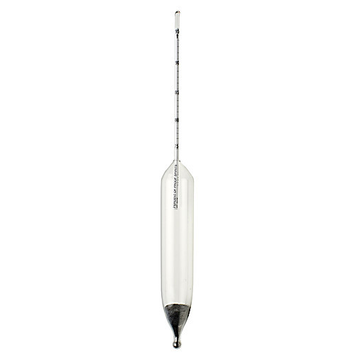 durac 20/40 percent alcohol proof - ethyl alcohol hydrometer