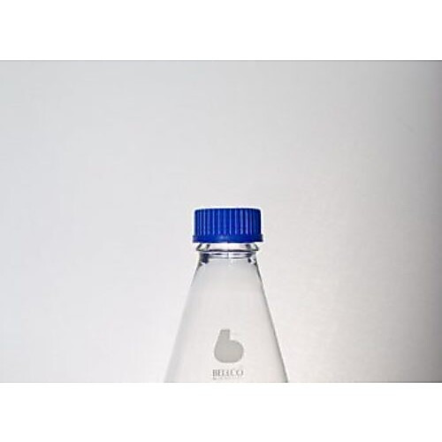 gl45 6 baff shake flask,2000ml with membrane screw cap