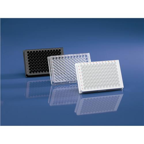 96-well inertgrade polystyrene microplates, white with trans