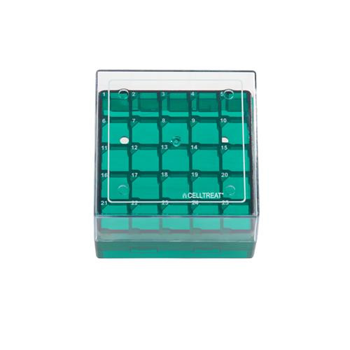 storage box, cf cryogenic vial, 81 place, polycarbonate, non-sterile