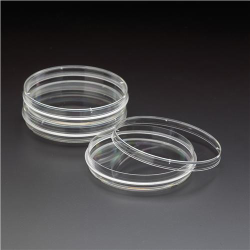 100mm x 15mm petri dish w/ grip ring, sterile