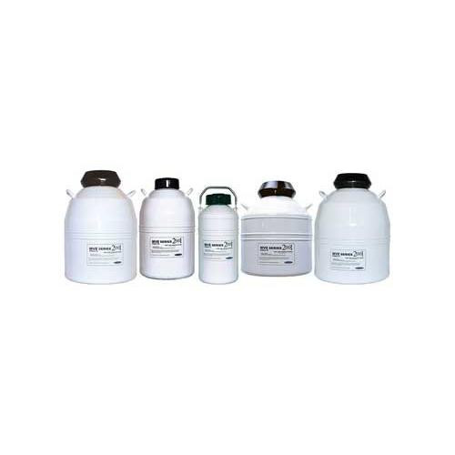 doble 34 aluminum dewar with (6) 11" canisters