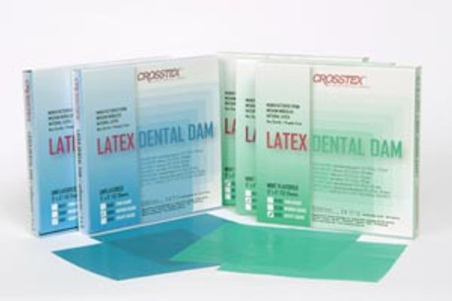 crosstex dental dams 10191262