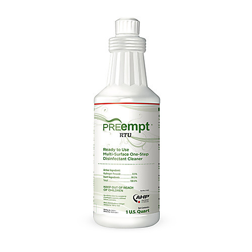 preempt rtu disinfectant wipes, 6 x 7 (15.2 x 17.8cm), melt (c08-0355-326)